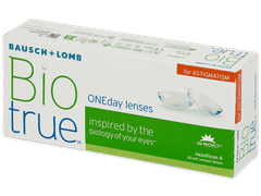 Biotrue ONEday for Astigmatism (30 linsen)