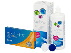 Air Optix Night and Day Aqua (6 Linsen) + Gelone 360 ml