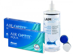 Air Optix Aqua (2x3 Linsen) +  Laim-Care 400ml