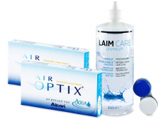 Air Optix Aqua (2x3 Linsen) +  Laim-Care 400ml
