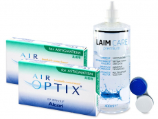 Air Optix for Astigmatism (2x3 Linsen) + Laim-Care 400ml