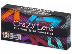 ColourVUE Crazy Lens - Hulk Green - ohne Stärke (2 Linsen)