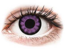 ColourVUE BigEyes Ultra Violet - ohne Stärke (2 Linsen)