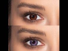 ColourVUE Fusion Violet Gray - ohne Stärke (2 Linsen)