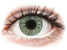 FreshLook Colors Green - mit Stärke (2 Linsen)