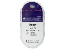 TopVue Color - Honey - ohne Stärke (2 Linsen)