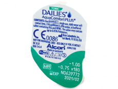 Dailies AquaComfort Plus Toric (30 Linsen)
