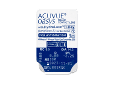 Acuvue Oasys 1-Day with HydraLuxe for Astigmatism (30 Linsen)