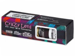 ColourVUE Crazy Lens - Red Screen - ohne Stärke (2 Linsen)
