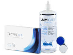 TopVue Air (6 Linsen) + Laim-Care 400 ml