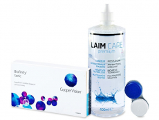 Biofinity Toric (6 Linsen) + Laim-Care 400 ml