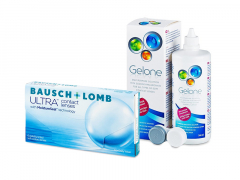 Bausch + Lomb ULTRA (6 Linsen) + Gelone 360 ml