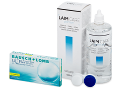 Bausch + Lomb ULTRA for Presbyopia (6 Linsen) + Laim-Care 400 ml