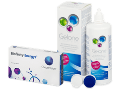 Biofinity Energys (3 Linsen) + Gelone 360 ml