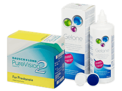 PureVision 2 for Presbyopia (6 Linsen) + Gelone 360 ml