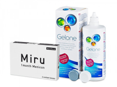 Miru 1 Month Menicon Multifocal (6 Linsen) + Gelone 360 ml