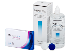 TopVue Air Multifocal (3 Linsen) + Laim-Care 400 ml