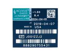 Acuvue Oasys with Transitions (6 Linsen)