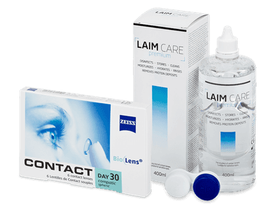 Carl Zeiss Contact Day 30 Compatic (6 Linsen) + Laim Care 400 ml
