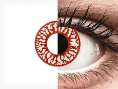 ColourVUE Crazy Lens - Blood Shot - Tageslinsen ohne Stärke (2 Linsen)