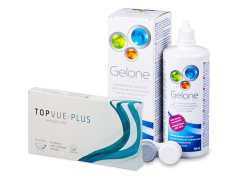 TopVue Plus (6 Linsen) + Gelone 360 ml