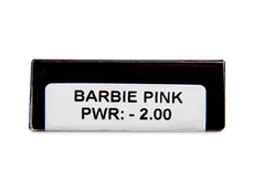 CRAZY LENS - Barbie Pink - Tageslinsen mit Stärke (2 Linsen)