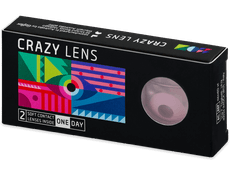 CRAZY LENS - Barbie Pink - Tageslinsen ohne Stärke (2 Linsen)