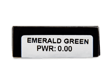 CRAZY LENS - Emerald Green - Tageslinsen ohne Stärke (2 Linsen)