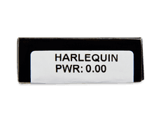 CRAZY LENS - Harlequin - Tageslinsen ohne Stärke (2 Linsen)