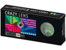 CRAZY LENS - Joker - Tageslinsen mit Stärke (2 Linsen)