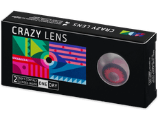 CRAZY LENS - Vampire Queen - Tageslinsen mit Stärke (2 Linsen)