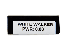 CRAZY LENS - White Walker - Tageslinsen ohne Stärke (2 Linsen)