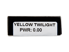 CRAZY LENS - Yellow Twilight - Tageslinsen ohne Stärke (2 Linsen)