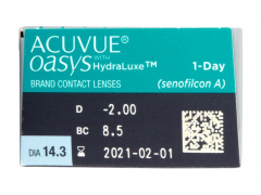 Acuvue Oasys 1-Day with Hydraluxe (30 Linsen)