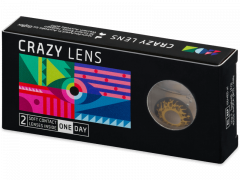 CRAZY LENS - Cheetah - Tageslinsen ohne Stärke (2 Linsen)