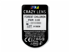 CRAZY LENS - Forest Children - Tageslinsen ohne Stärke (2 Linsen)