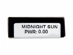 CRAZY LENS - Midnight Sun - Tageslinsen ohne Stärke (2 Linsen)