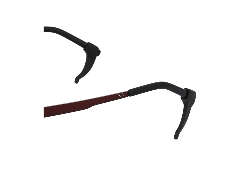 Anti-Rutsch Ohrenpolster für Brillenbügel – schwarz