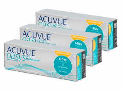 Acuvue Oasys 1-Day with HydraLuxe for Astigmatism (90 Linsen)