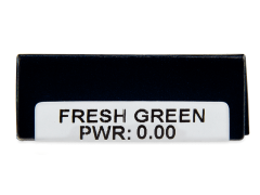 TopVue Daily Color - Fresh Green - Tageslinsen ohne Stärke (2 Linsen)