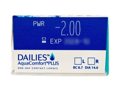 Dailies AquaComfort Plus (30 Linsen)