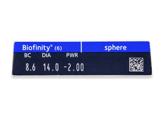 Biofinity (6 Linsen)
