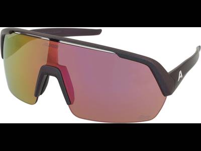 Alpina Turbo HR Q-Lite Black Purple Metalic Matt/Pink Mirror