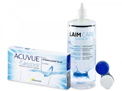 Acuvue Oasys (6 Linsen) + Laim Care 400 ml