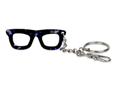 Crullé Schlüsselanhänger - violett