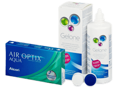 Air Optix Aqua (6 Linsen) + Gelone 360 ml